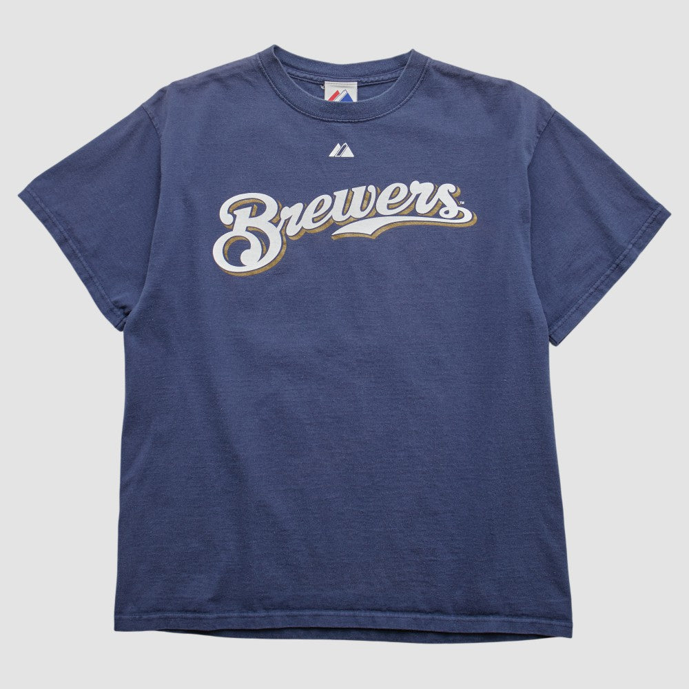 Milwaukee Brewers Majestic 2008 T-shirt - MLB T-shirts