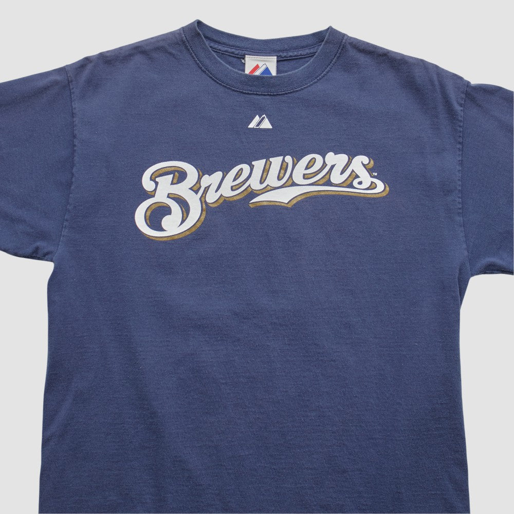 Milwaukee Brewers Majestic 2008 T-shirt - MLB T-shirts