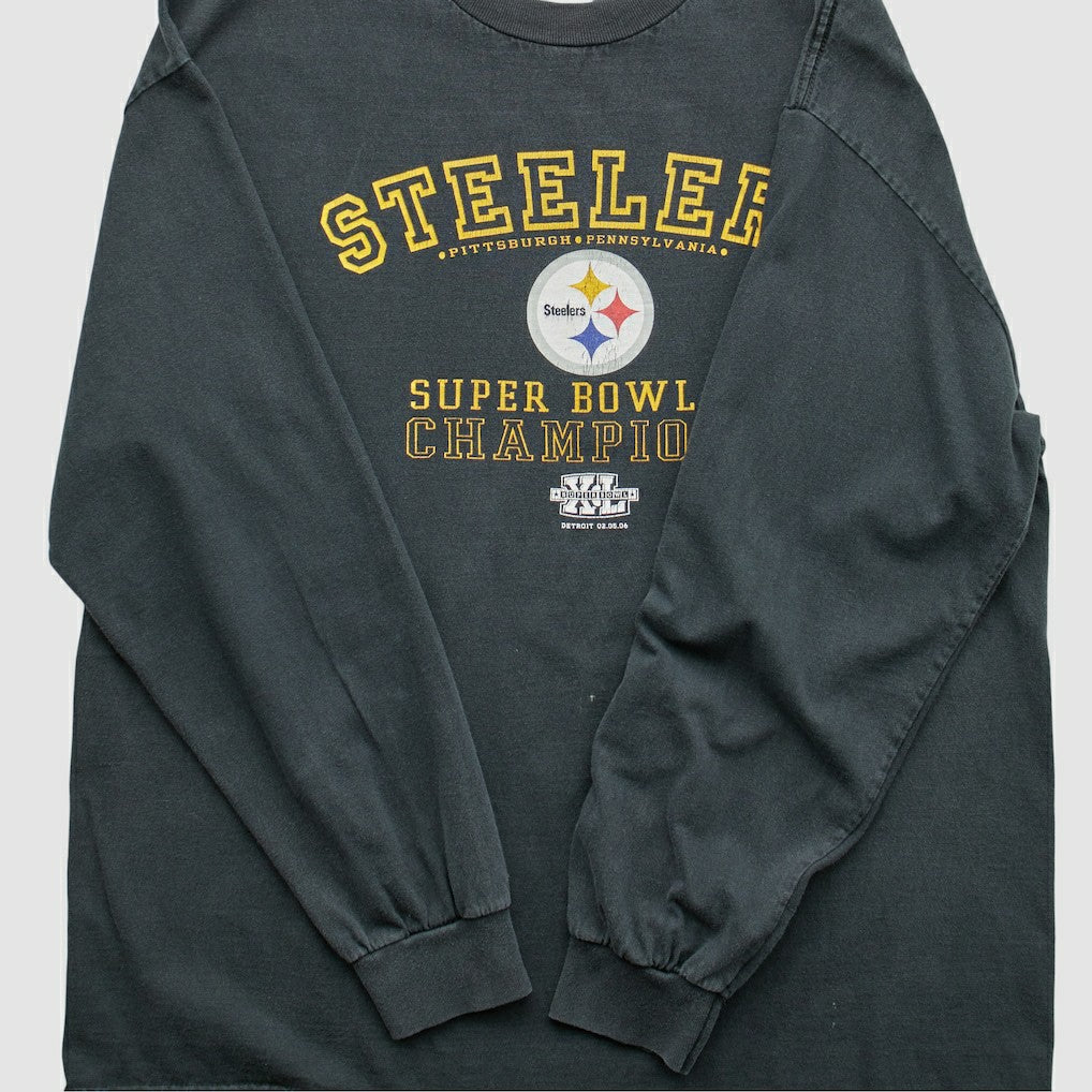 Pittsburgh Steelers Alstyle 2006 Long Sleeve T-shirt | NFL Discount
