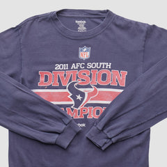 Houston Texans Reebok 2011 Long Sleeve T-shirt | NFL Discount