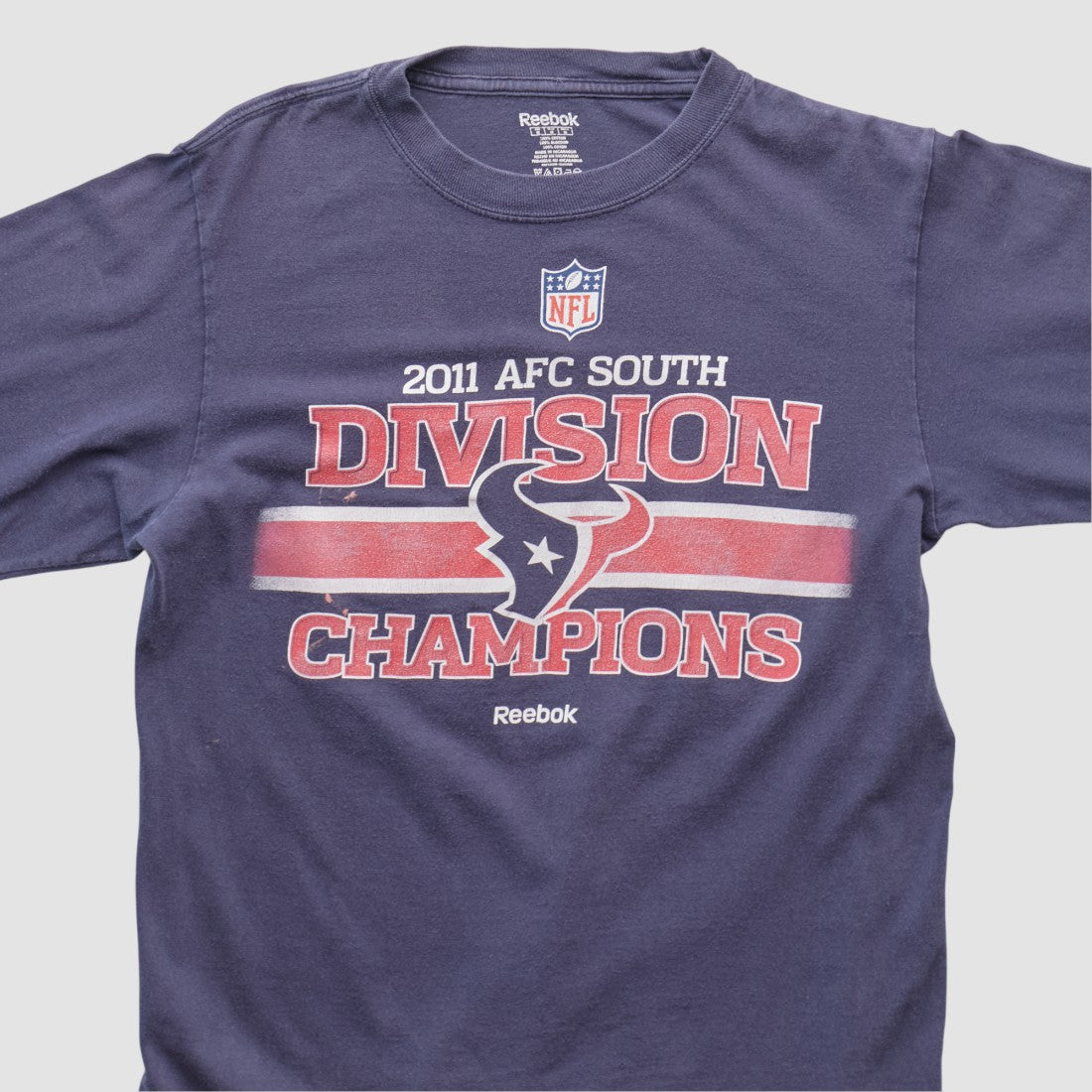 Houston Texans Reebok 2011 Long Sleeve T-shirt | NFL Discount