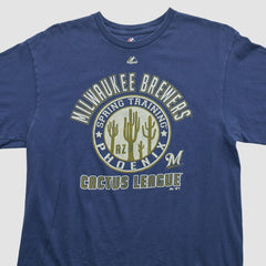 Milwaukee Brewers Majestic 2000s T-shirt - MLB T-shirts