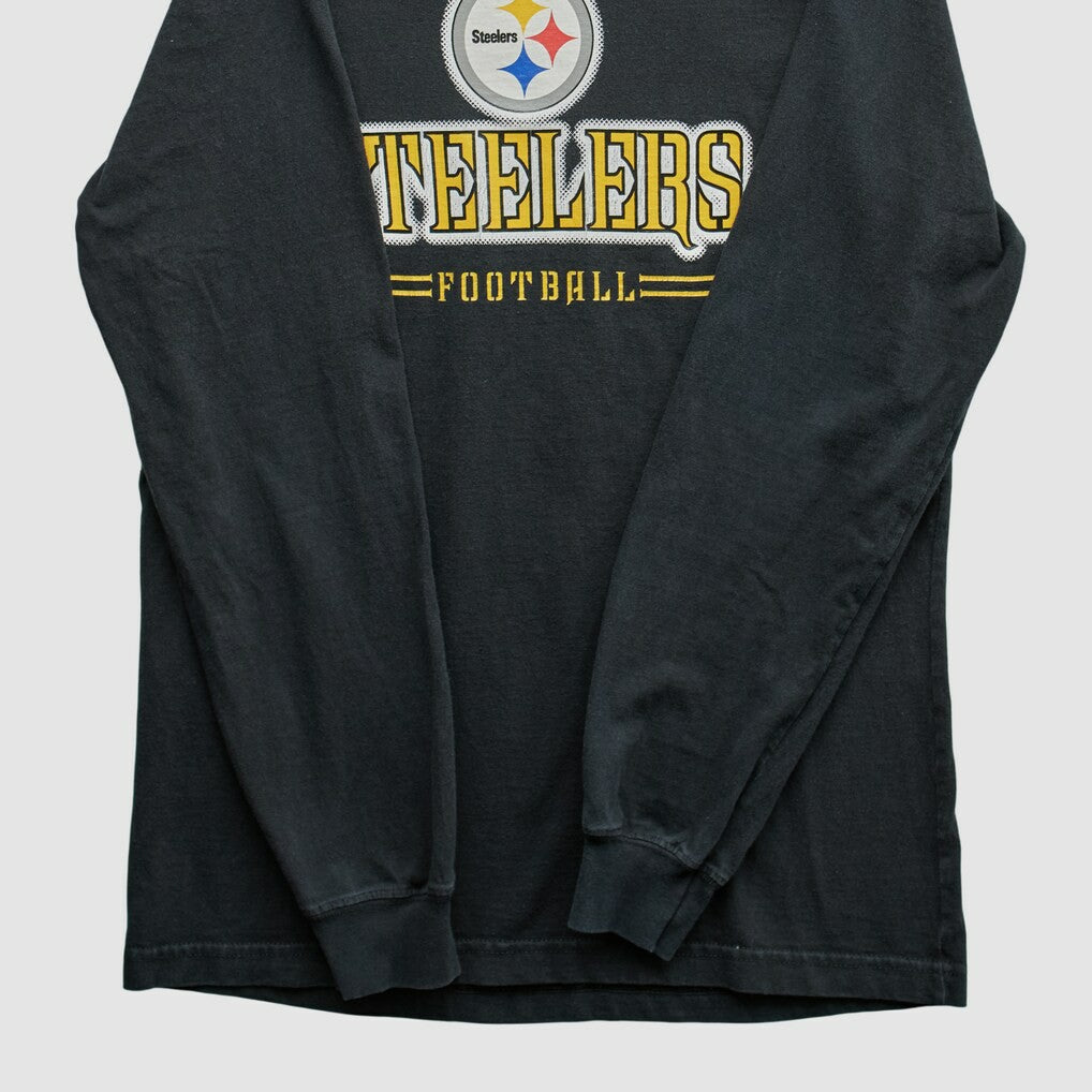 Pittsburgh Steelers Reebok 2000s Long Sleeve T-shirt | NFL Hot