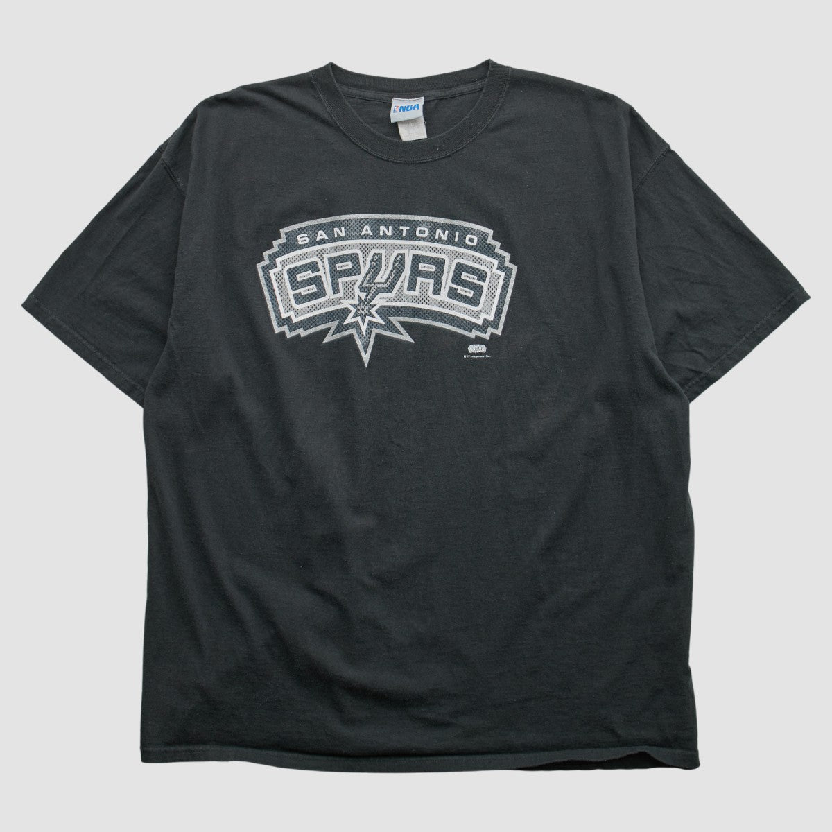Black San Antonio Spurs NBA 2000s T-shirt | NBA