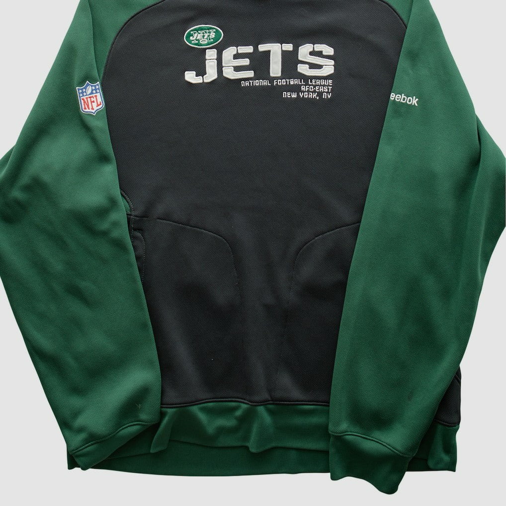 New York Jets Reebok 2010s Hooded Pullover Sweatshirt | NFL Sale