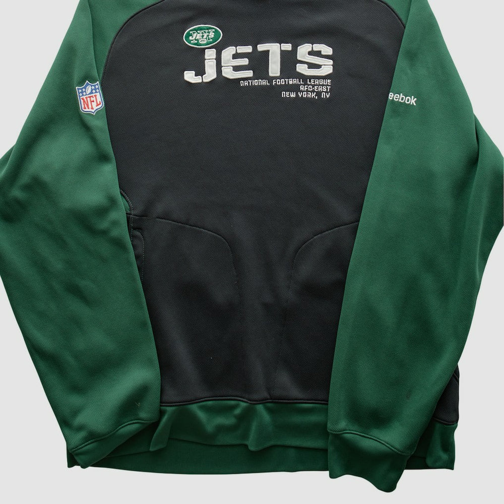 New York Jets Reebok 2010s Hooded Pullover Sweatshirt | NFL Sale