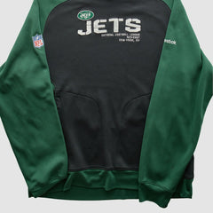 New York Jets Reebok 2010s Hooded Pullover Sweatshirt | NFL Sale