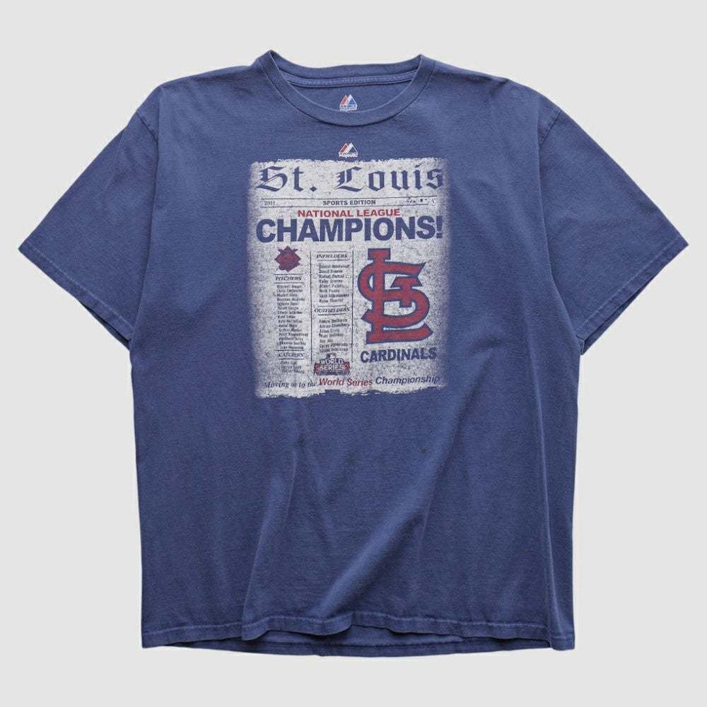 St. Louis Cardinals Majestic 2011 T-shirt - MLB T-shirts