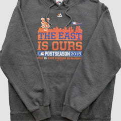 New York Mets Majestic 2015 Hooded Pullover Sweatshirt - MLB Pullover