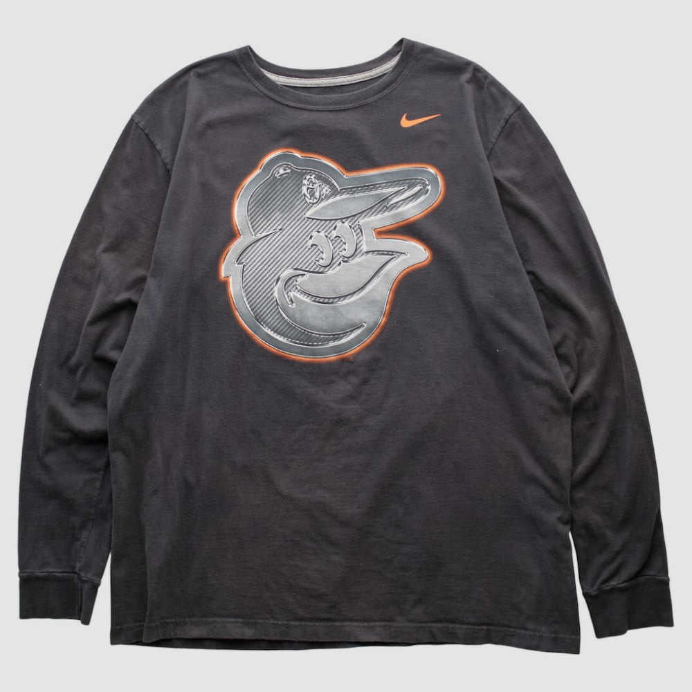 Baltimore Orioles Nike 2010s Long Sleeve T-shirt - MLB T-shirts