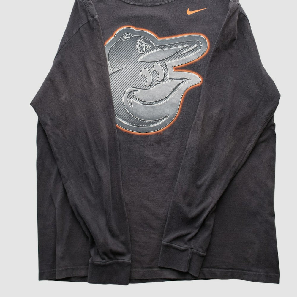 Baltimore Orioles Nike 2010s Long Sleeve T-shirt - MLB T-shirts