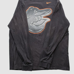 Baltimore Orioles Nike 2010s Long Sleeve T-shirt - MLB T-shirts