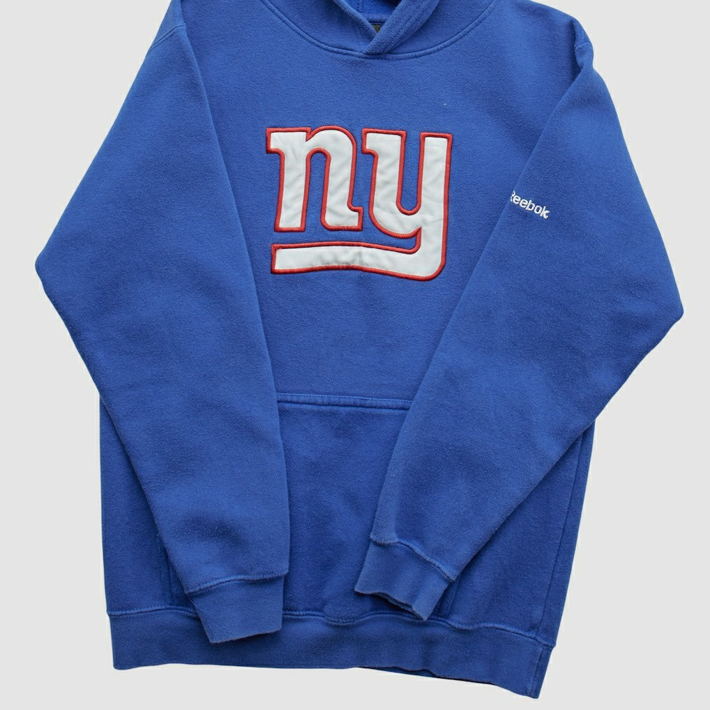 New York Giants Reebok 2000s Hooded Pullover Sweatshirt | NFL Near me