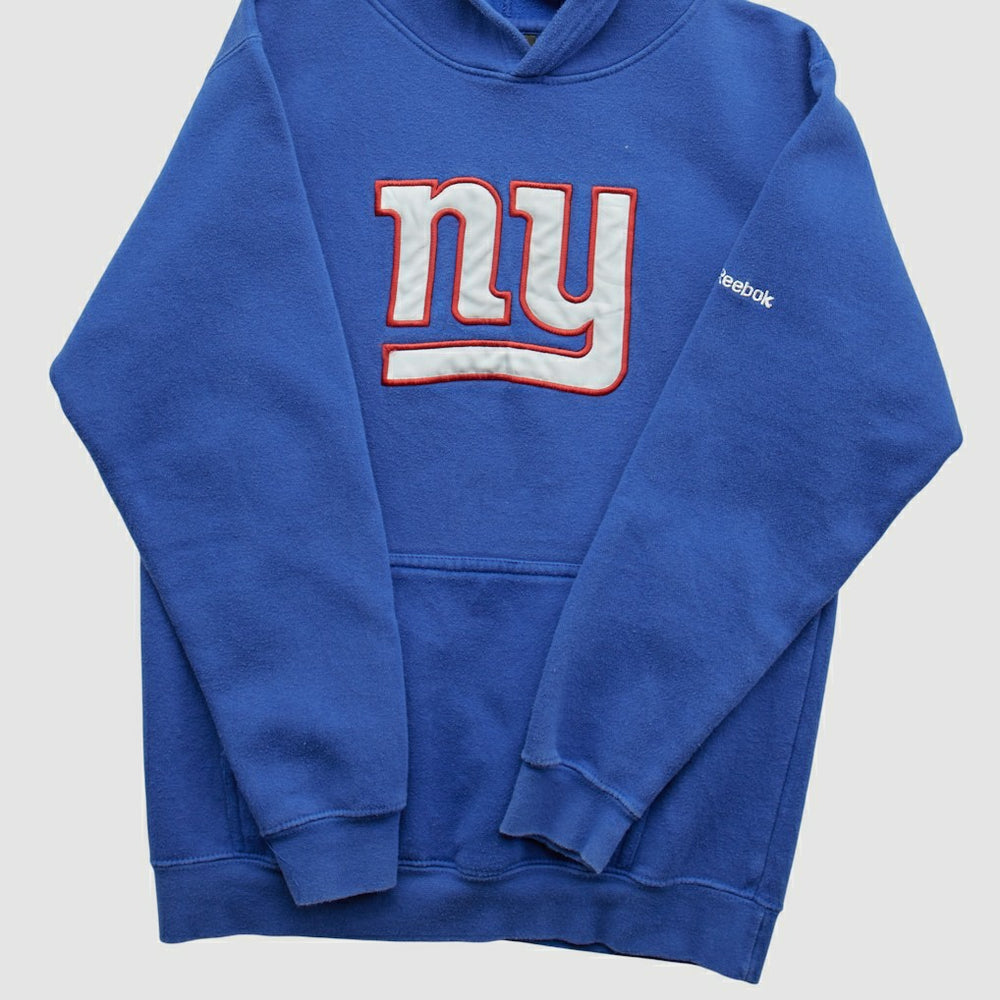 New York Giants Reebok 2000s Hooded Pullover Sweatshirt | NFL Near me