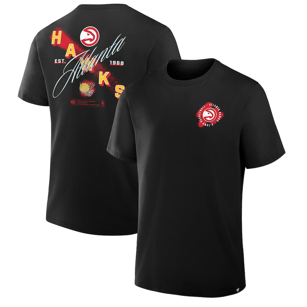 Black Atlanta Hawks SOS T-Shirt | NBA