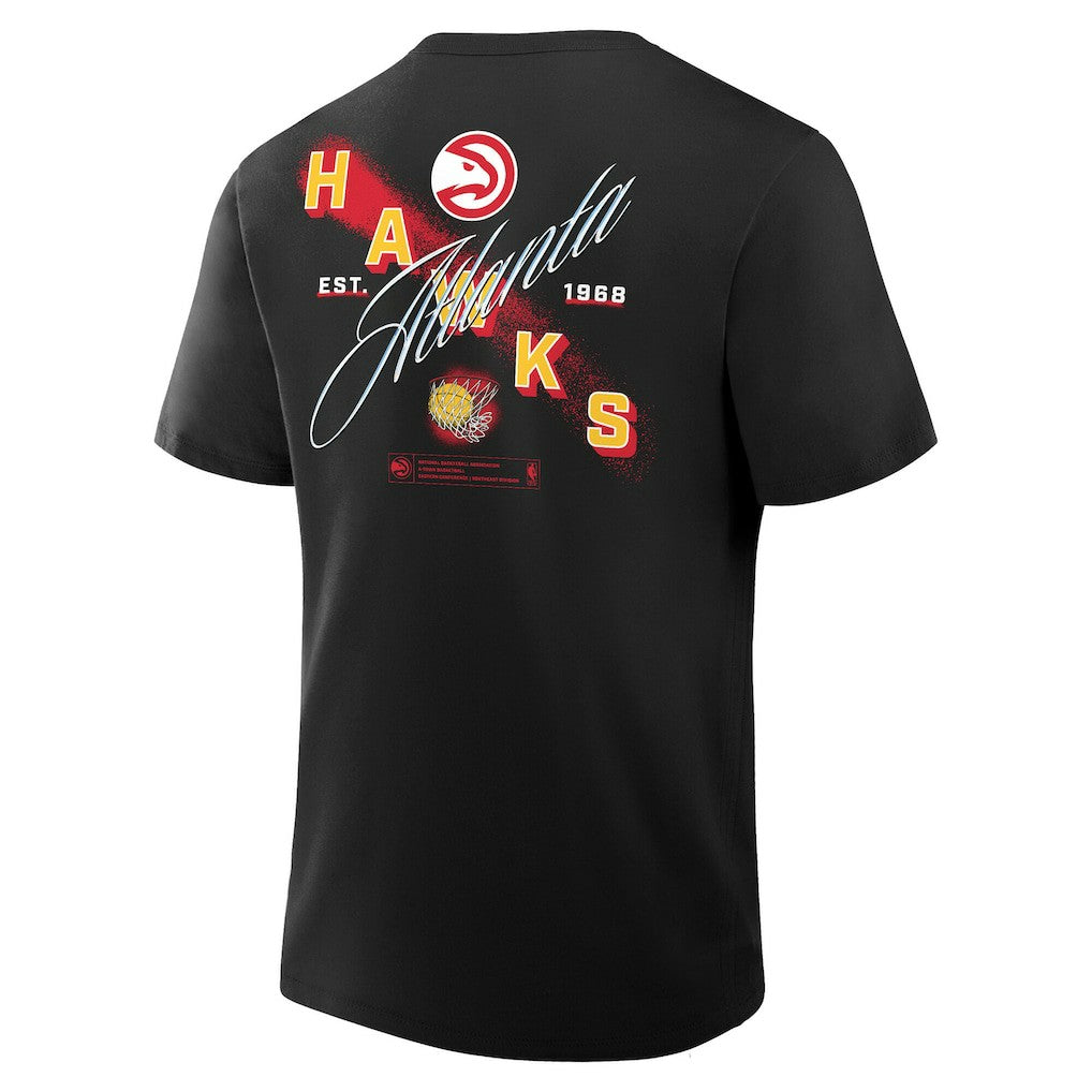 Black Atlanta Hawks SOS T-Shirt | NBA