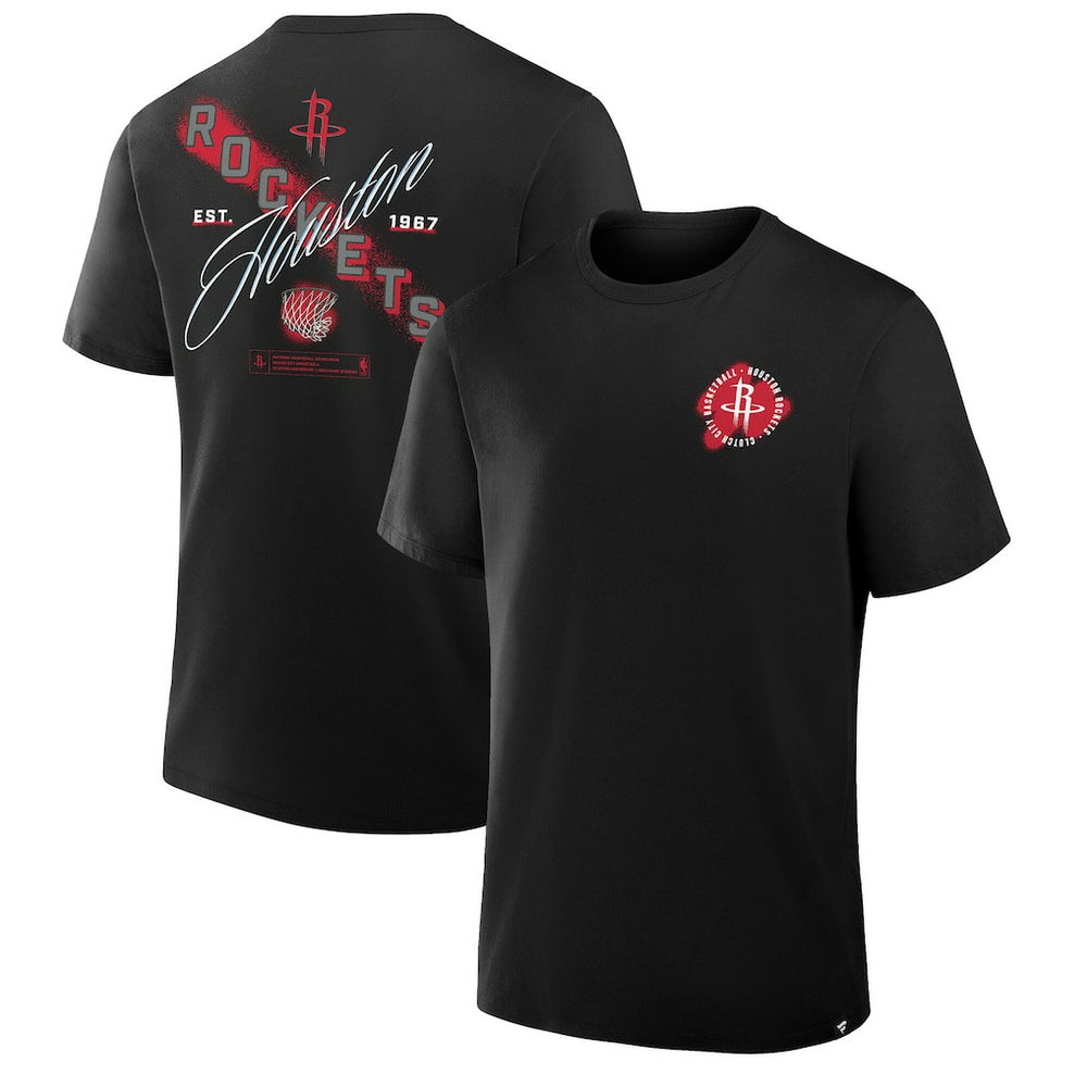 Black Houston Rockets SOS T-Shirt | NBA