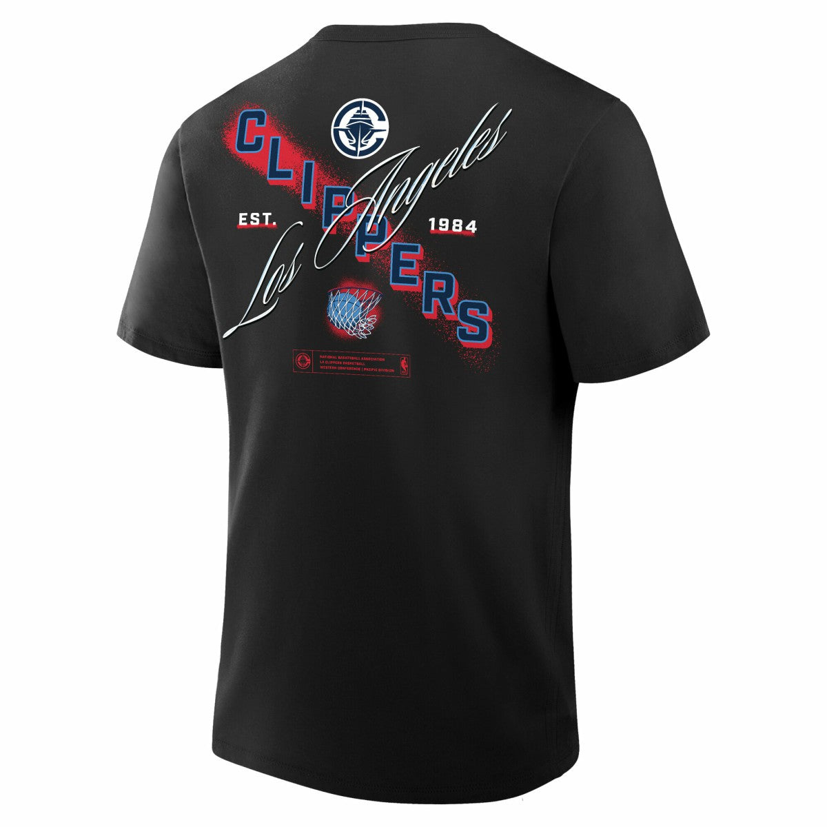 Black LA Clippers SOS T-Shirt | NBA