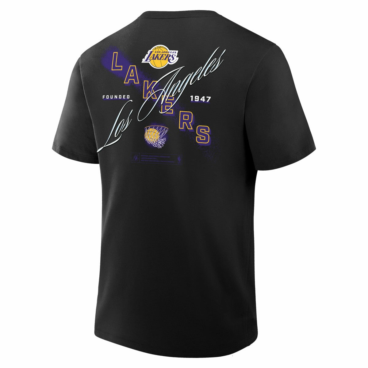 Black Los Angeles Lakers SOS T-Shirt | NBA