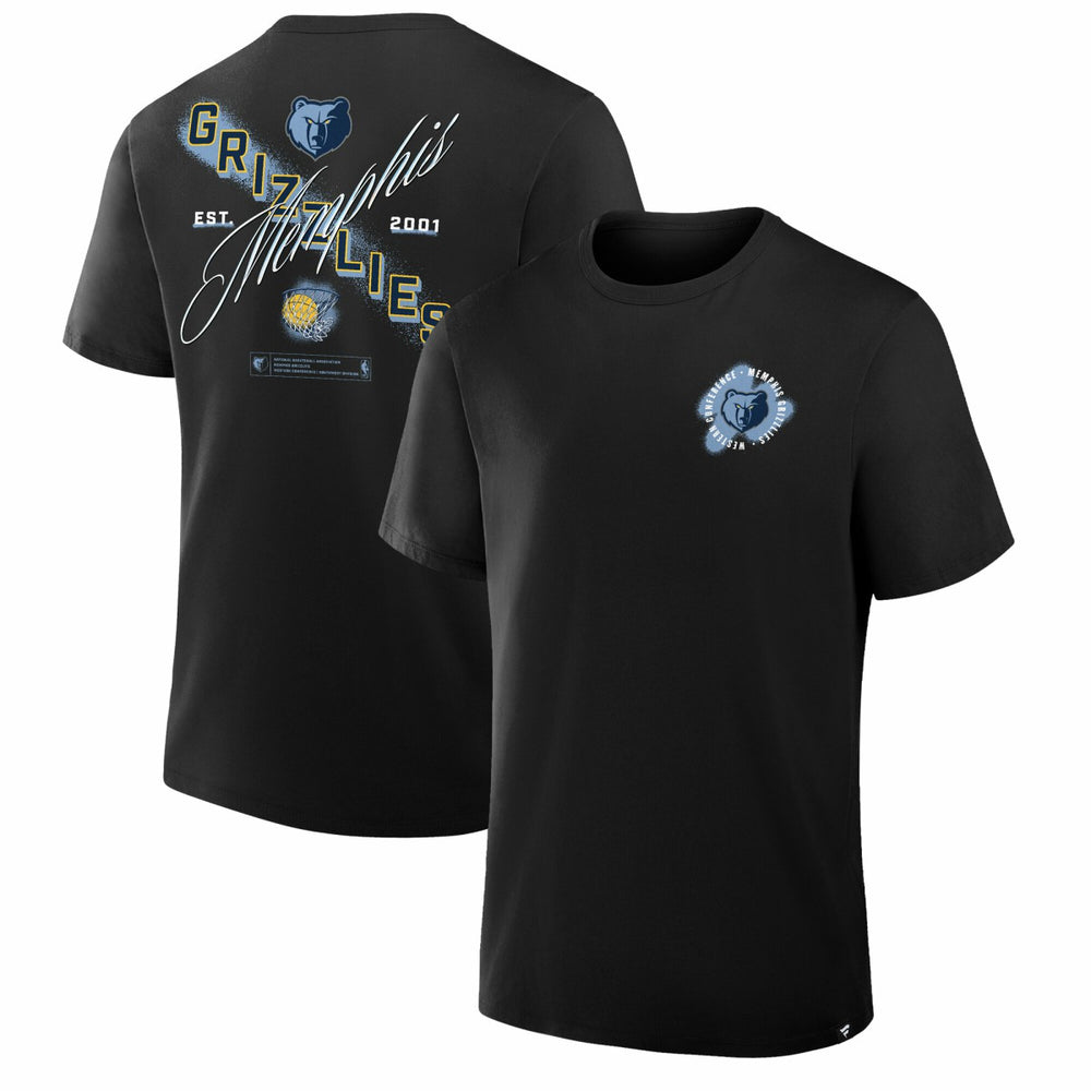 Black Memphis Grizzlies SOS T-Shirt | NBA