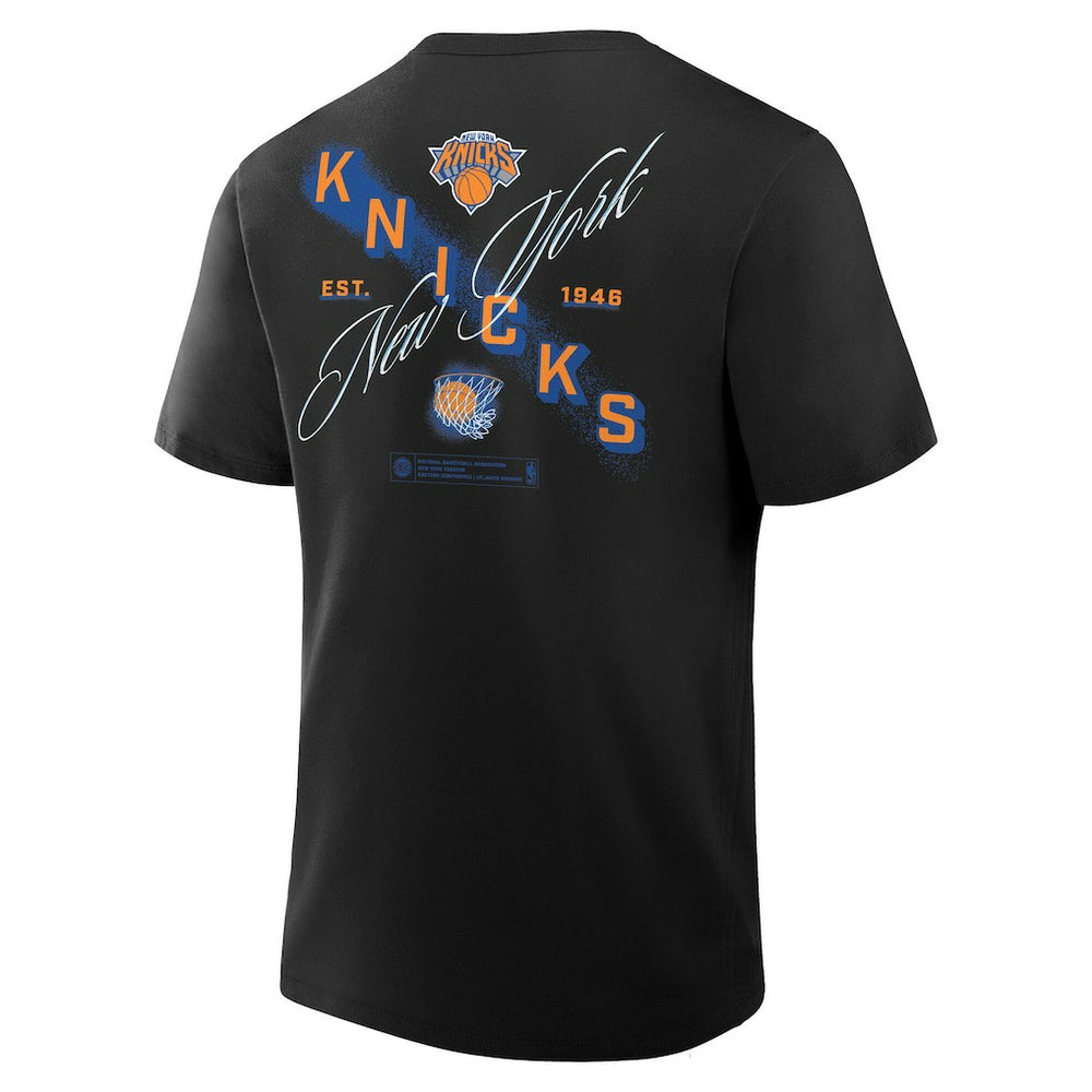 Black New York Knicks SOS T-Shirt | NBA
