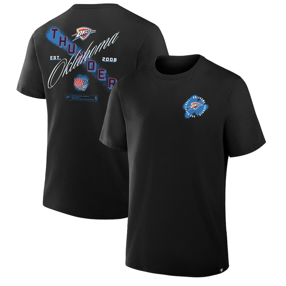 Black Oklahoma City Thunder SOS T-Shirt | NBA