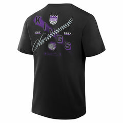 Black Sacramento Kings SOS T-Shirt | NBA