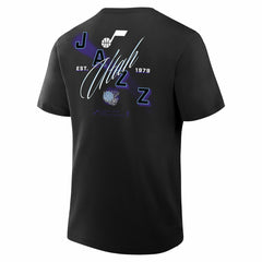 Black Utah Jazz SOS T-Shirt | NBA