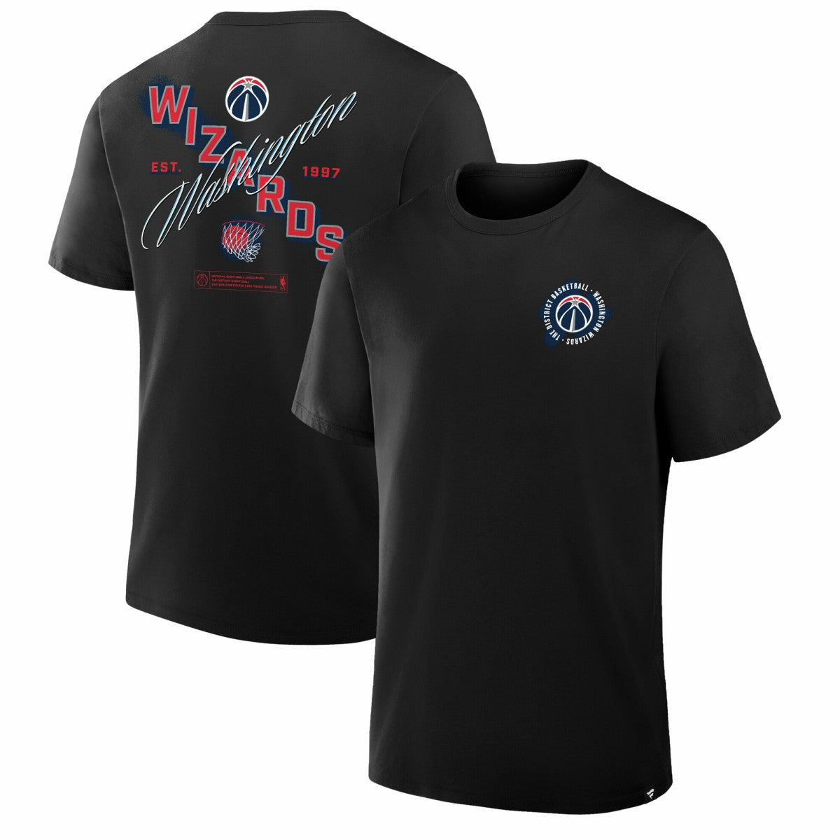 Black Washington Wizards SOS T-Shirt | NBA
