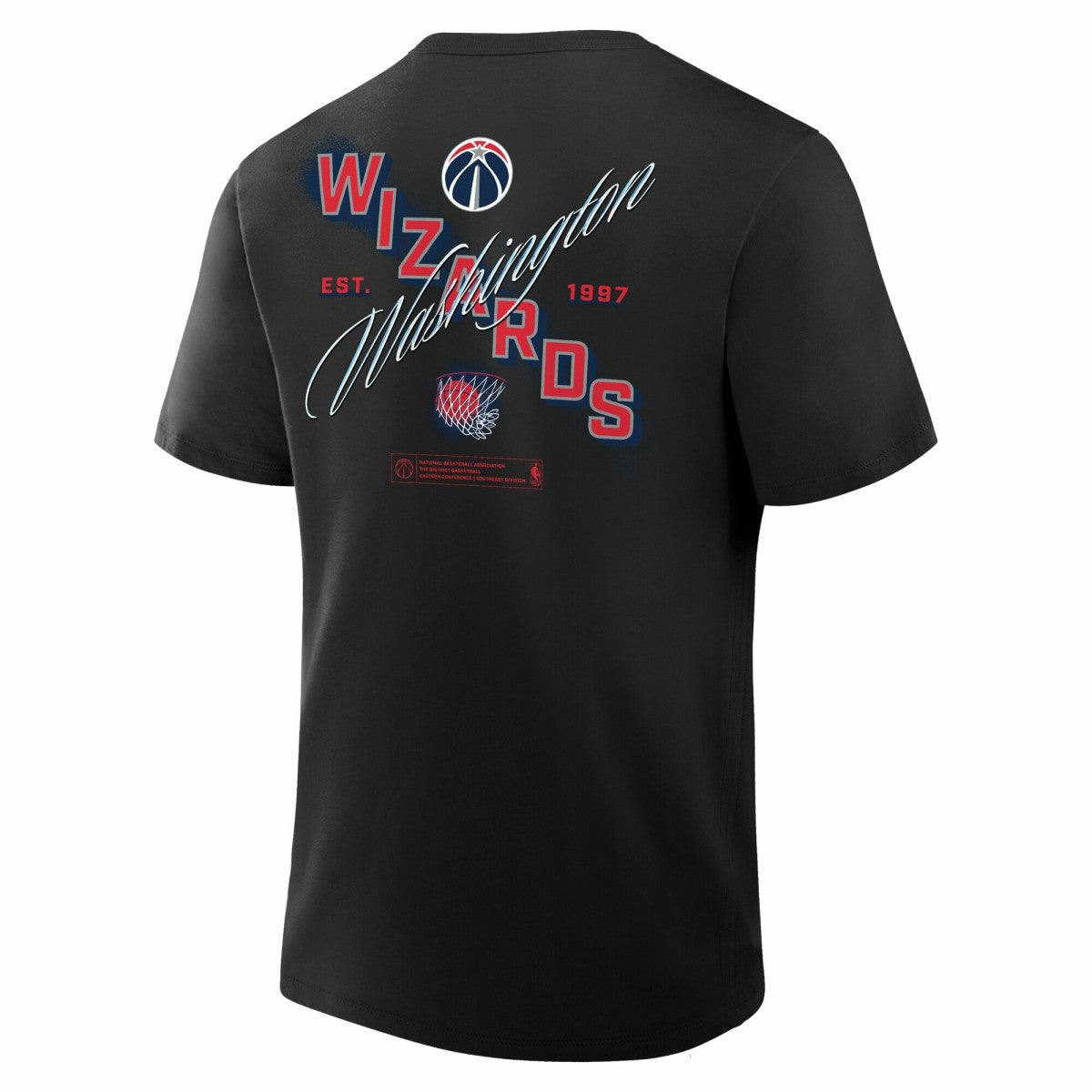 Black Washington Wizards SOS T-Shirt | NBA