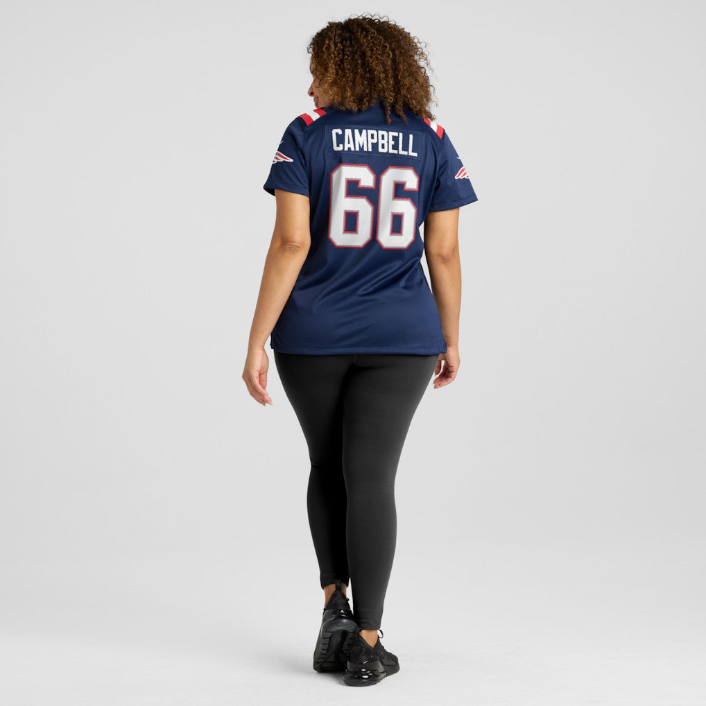 New England Patriots Will Campbell  Women's Team Game Jersey | NFL New
