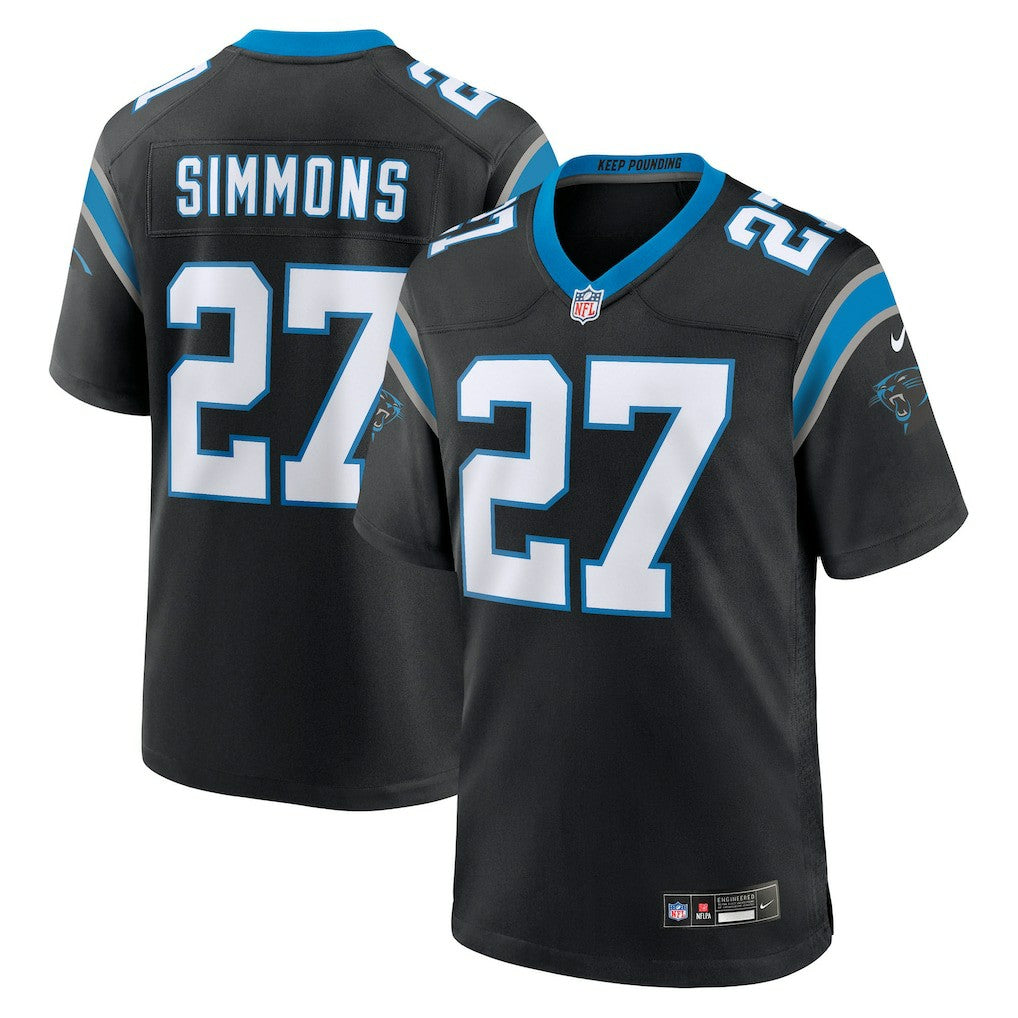 Carolina Panthers Isaiah Simmons  Team Game Jersey | NFL Outlet