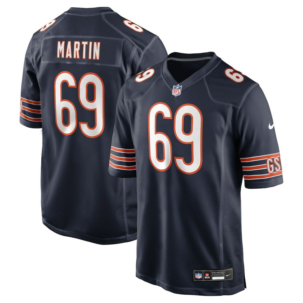 Chicago Bears Jeremiah Martin  Team Game Jersey | NFL New