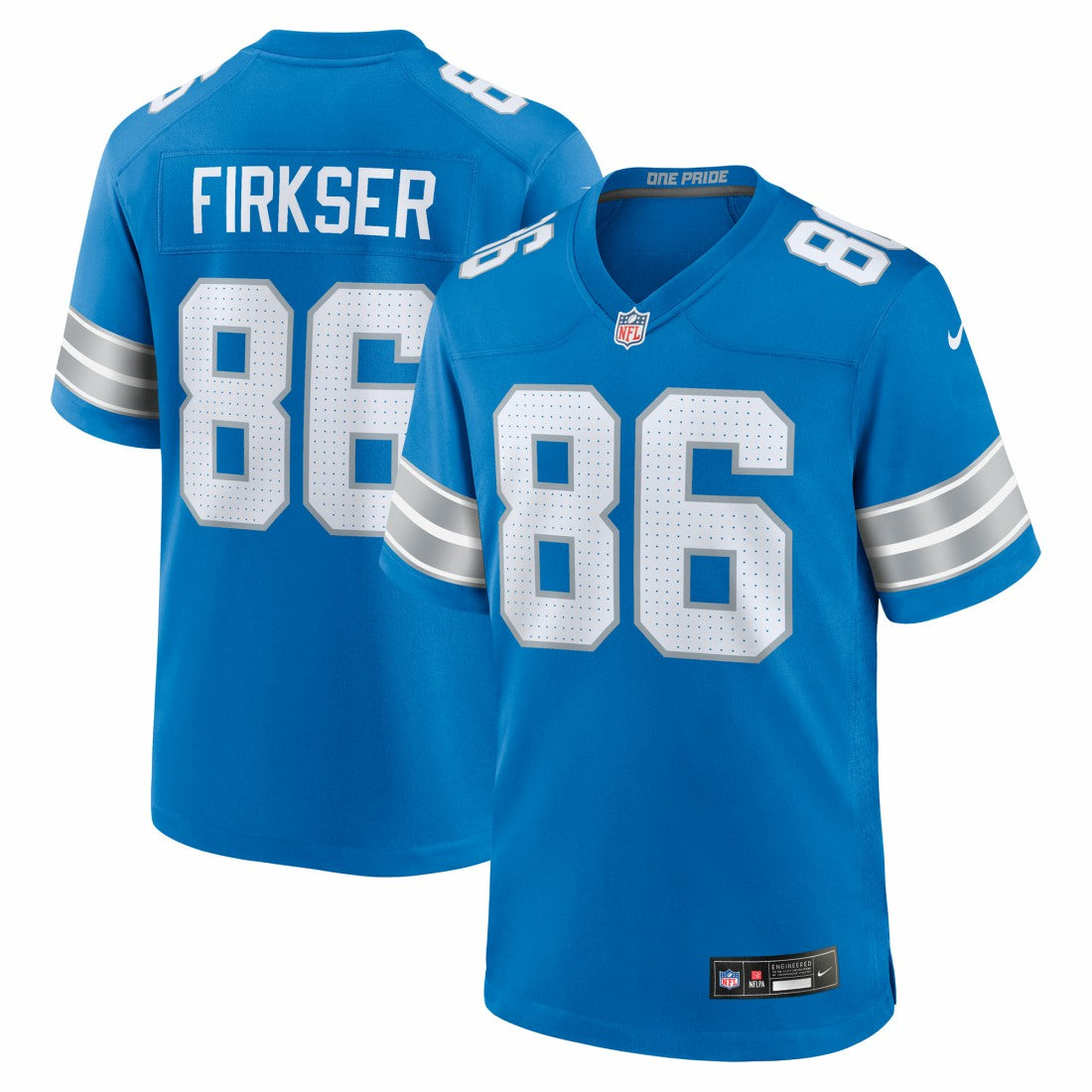 Detroit Lions Anthony Firkser  Team Game Jersey | NFL Sale