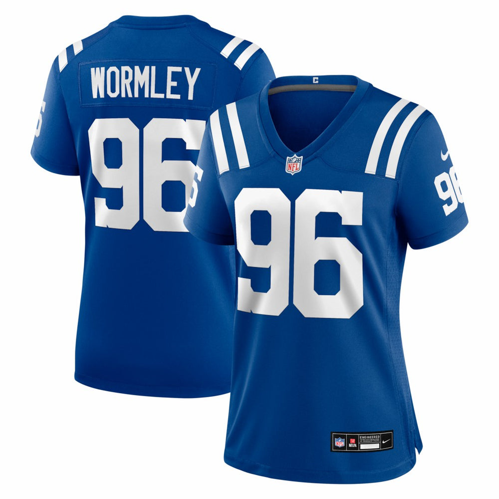 Indianapolis Colts Chris Wormley  Women's Team Game Jersey | NFL On sale