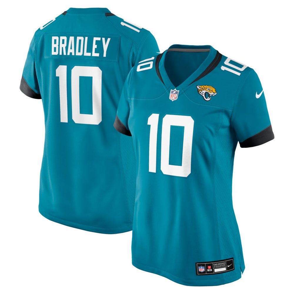 Jacksonville Jaguars Carter Bradley  Women's Team Game Jersey | NFL US