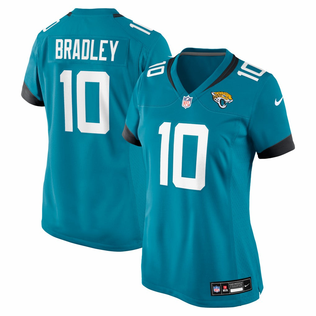 Jacksonville Jaguars Carter Bradley  Women's Team Game Jersey | NFL US