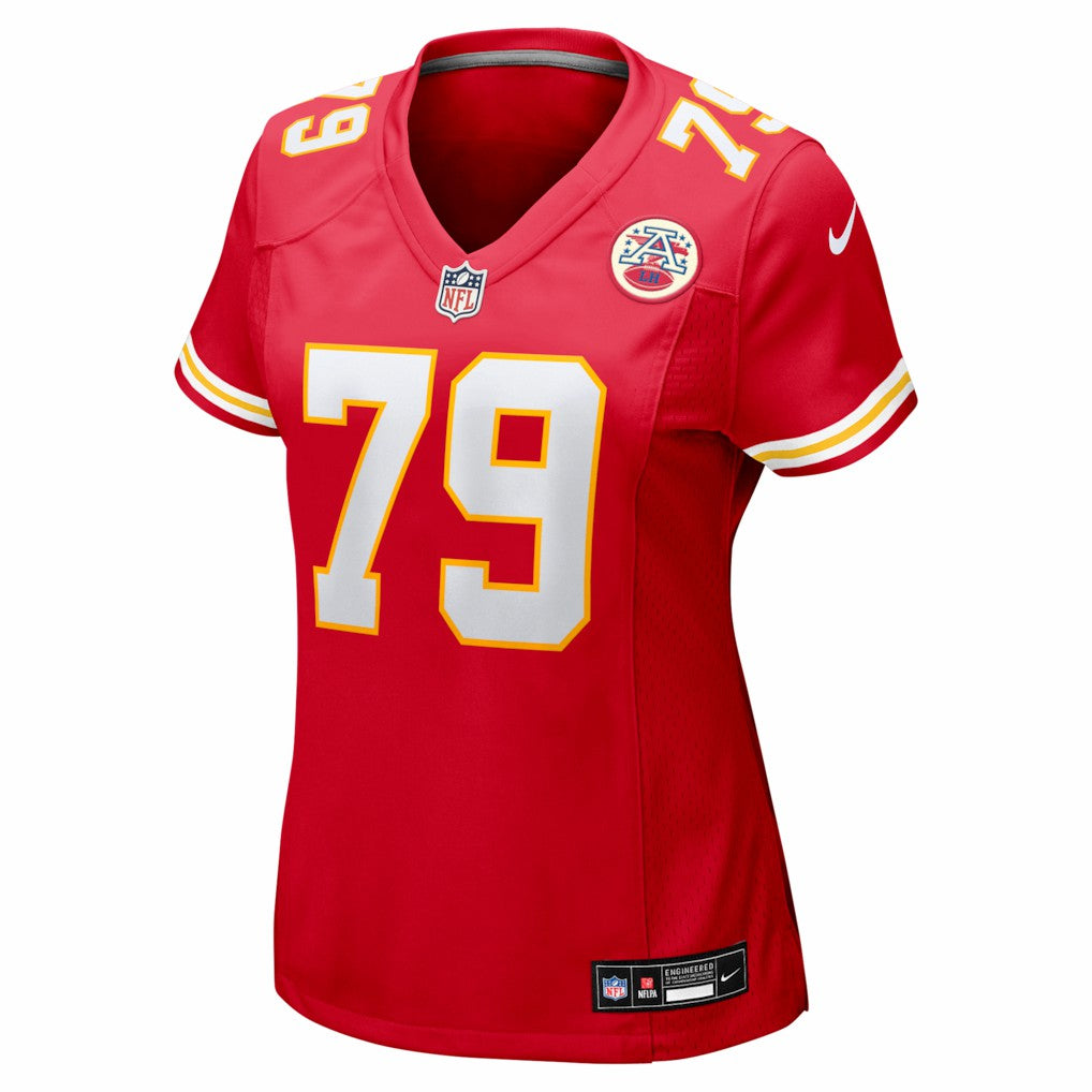 Kansas City Chiefs Esa Pole  Women's Team Game Jersey | NFL Outlet
