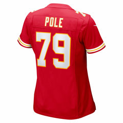 Kansas City Chiefs Esa Pole  Women's Team Game Jersey | NFL Outlet