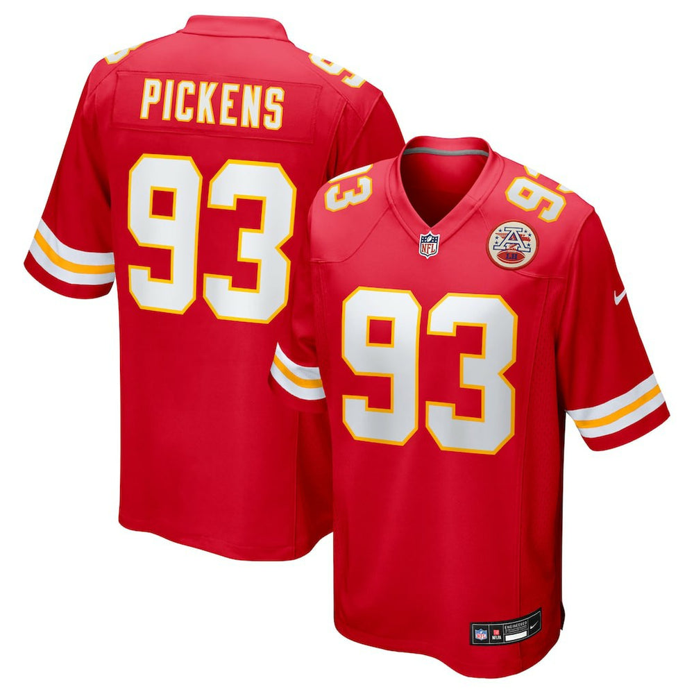 Kansas City Chiefs Zacch Pickens  Team Game Jersey | NFL New