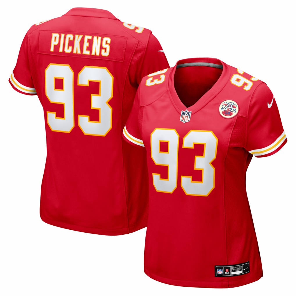 Kansas City Chiefs Zacch Pickens  Women's Team Game Jersey | NFL On sale