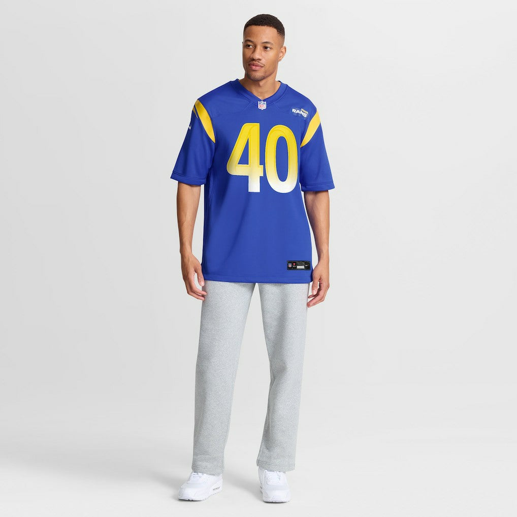 Los Angeles Rams Jesse Luketa  Team Game Jersey | NFL Online