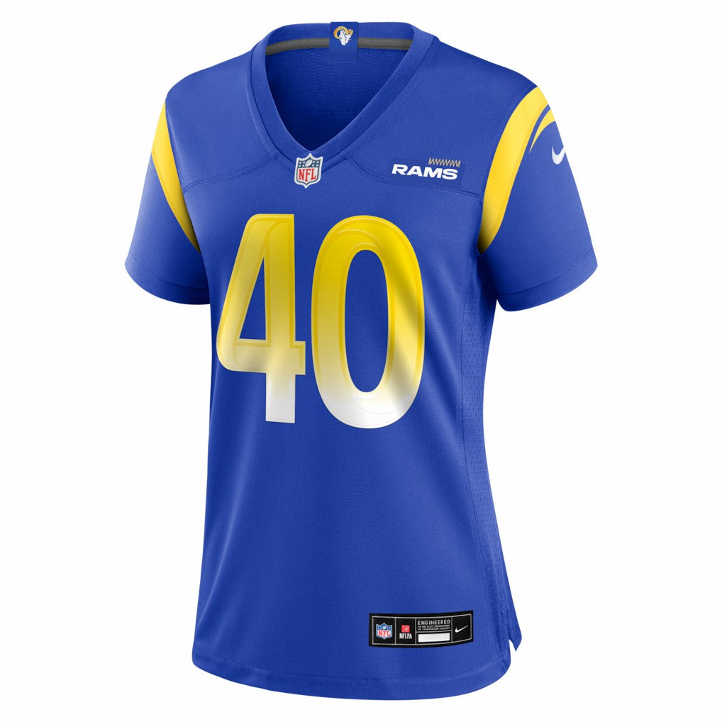 Los Angeles Rams Jesse Luketa  Women's Team Game Jersey | NFL US