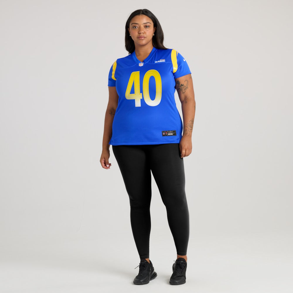 Los Angeles Rams Jesse Luketa  Women's Team Game Jersey | NFL US