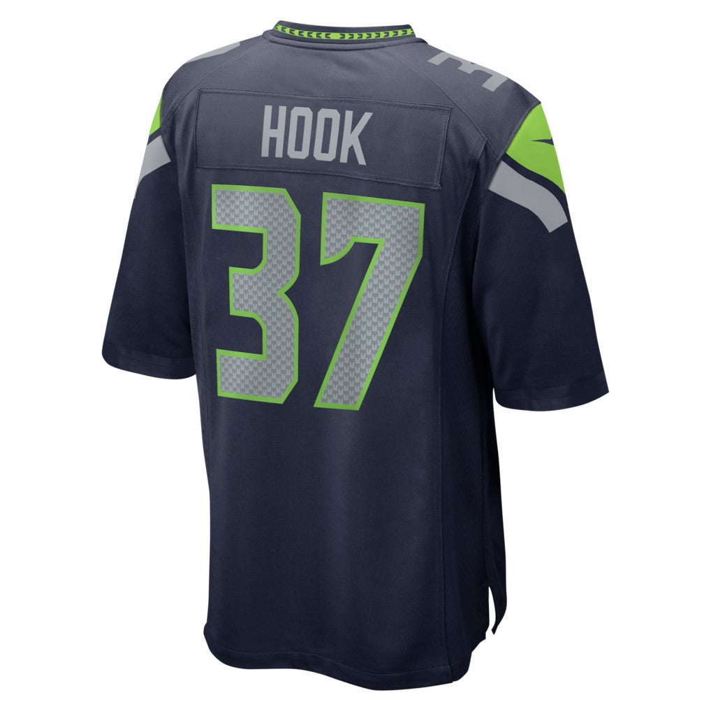 Seattle Seahawks Maxen Hook  Team Game Jersey | NFL Online