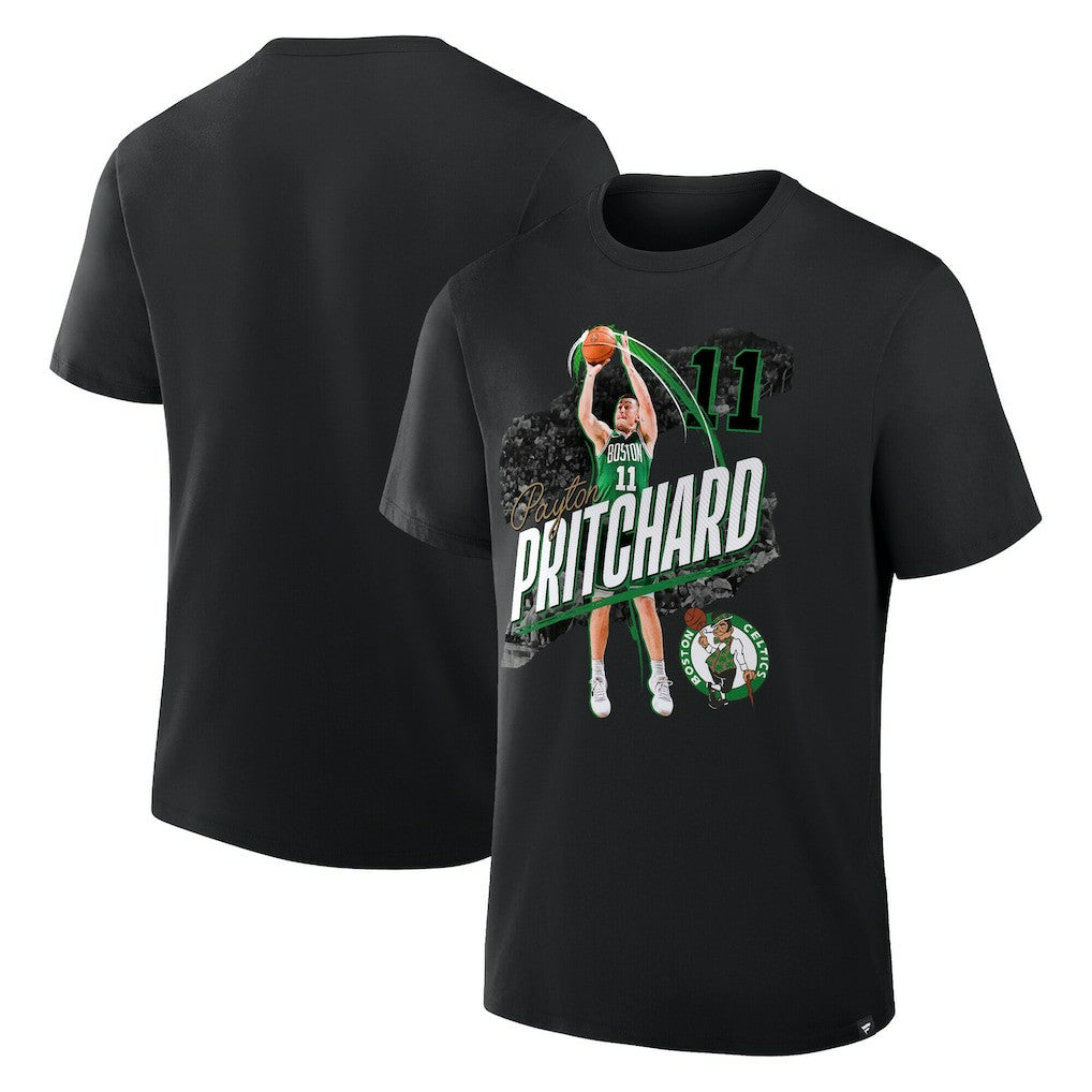 Black Payton Pritchard Boston Celtics Start of Season T-Shirt | NBA
