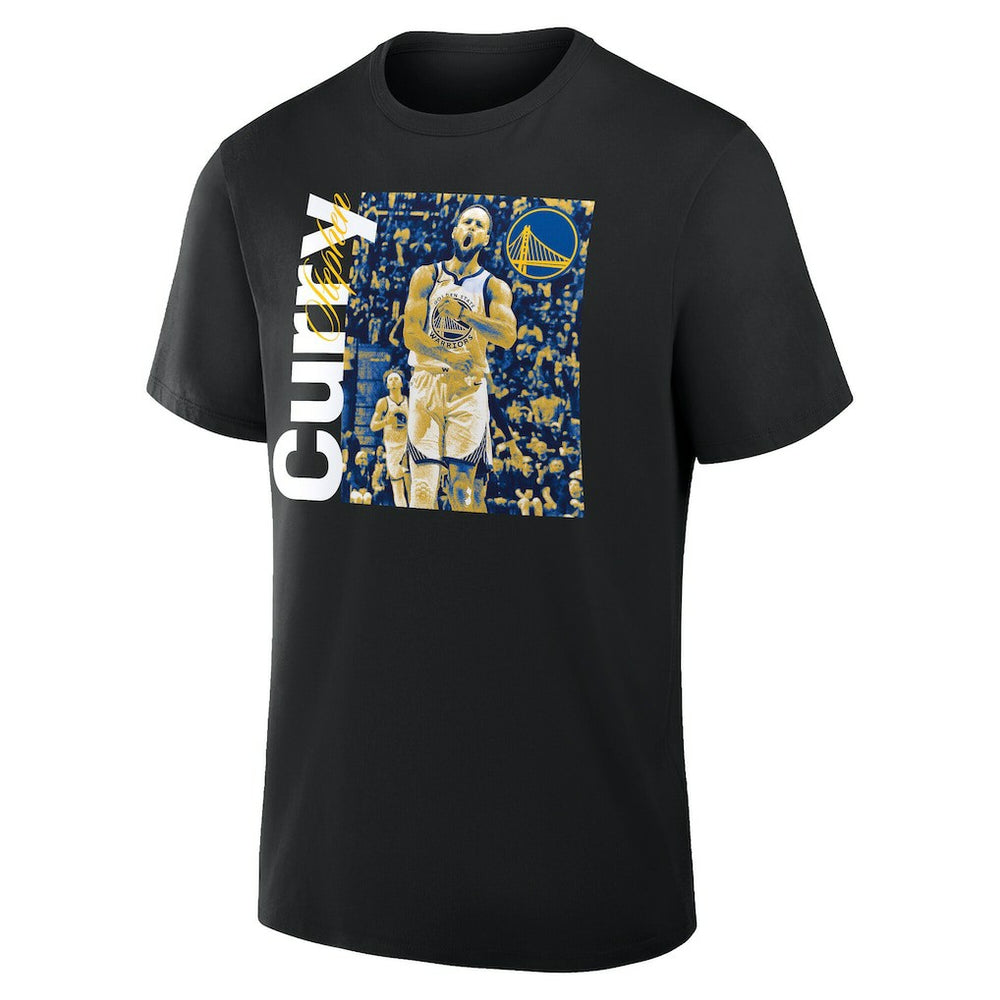 Black Stephen Curry Golden State Warriors Start of Season T-Shirt sale | NBA