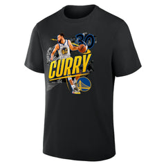 Black Stephen Curry Golden State Warriors Start of Season T-Shirt sale | NBA