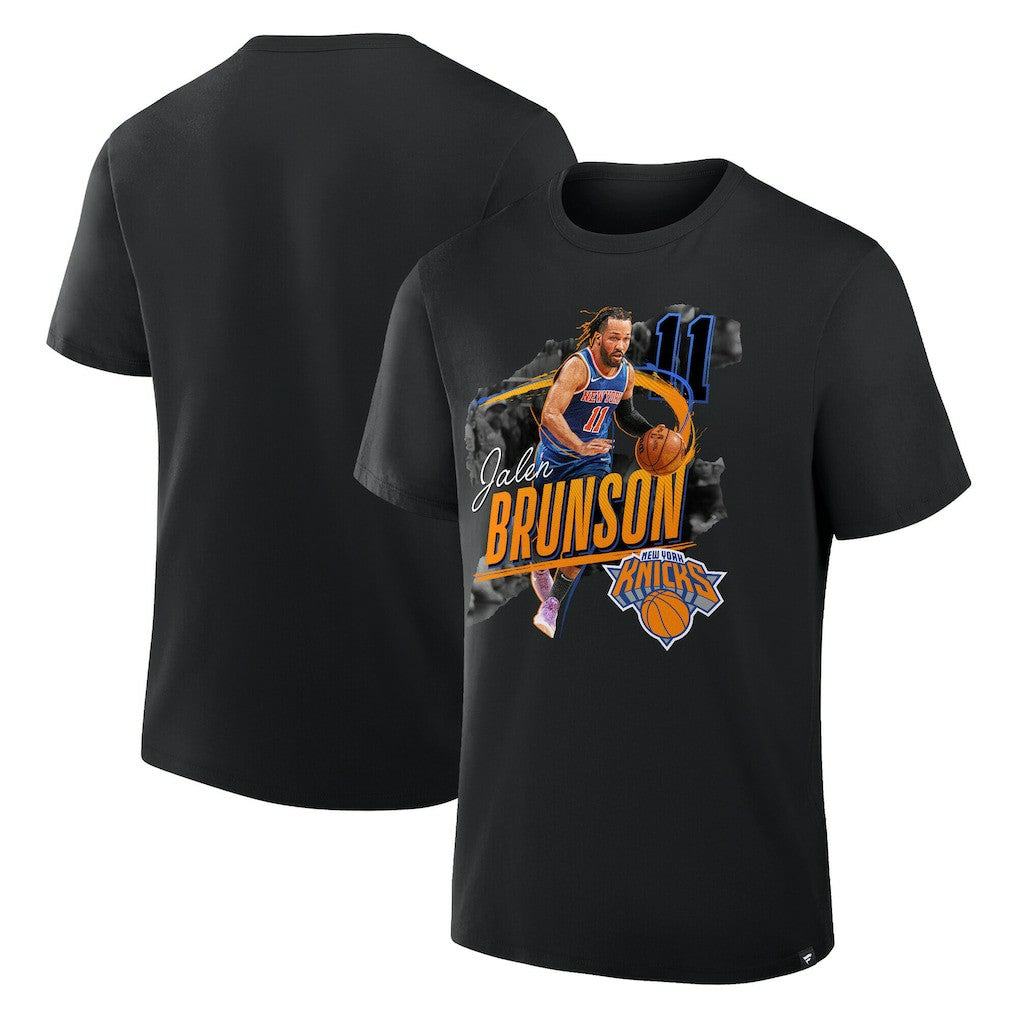 Black Jalen Brunson New York Knicks Start of Season T-Shirt | NBA