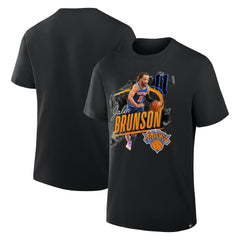 Black Jalen Brunson New York Knicks Start of Season T-Shirt | NBA